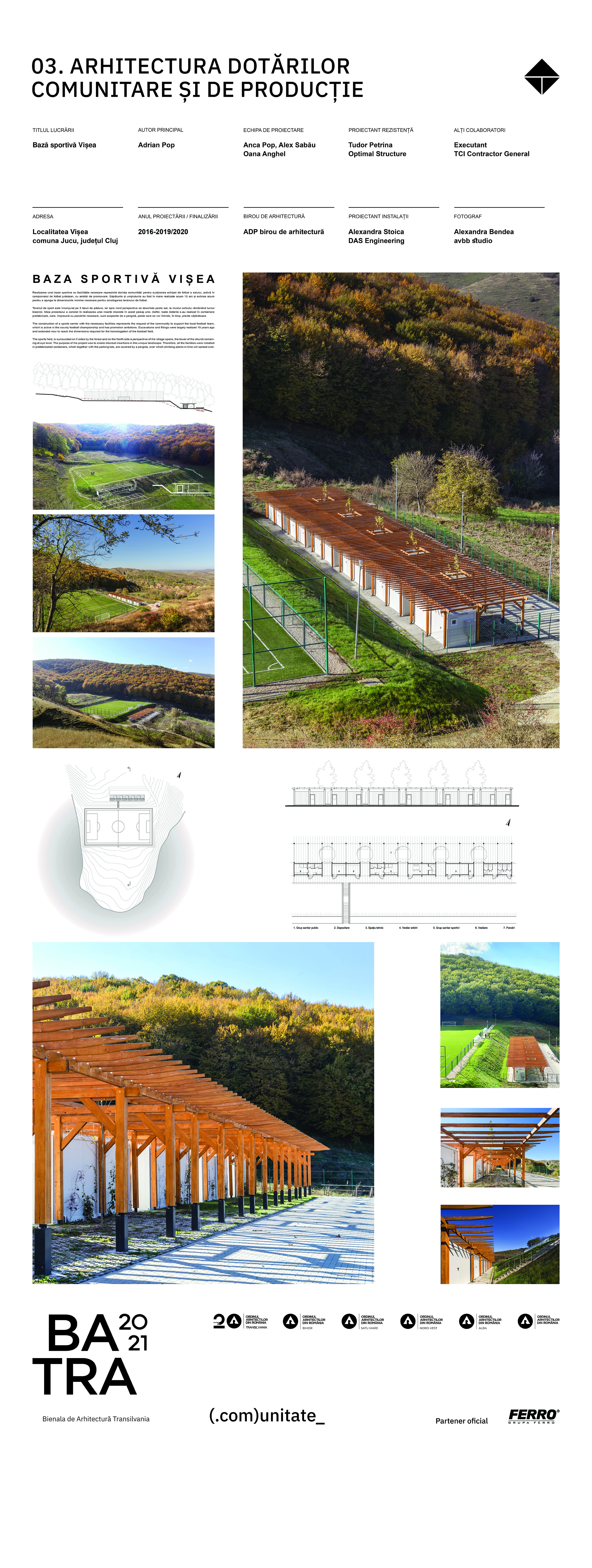 3 03 Baza Sportivă Vișea - adp birou de arhitectură