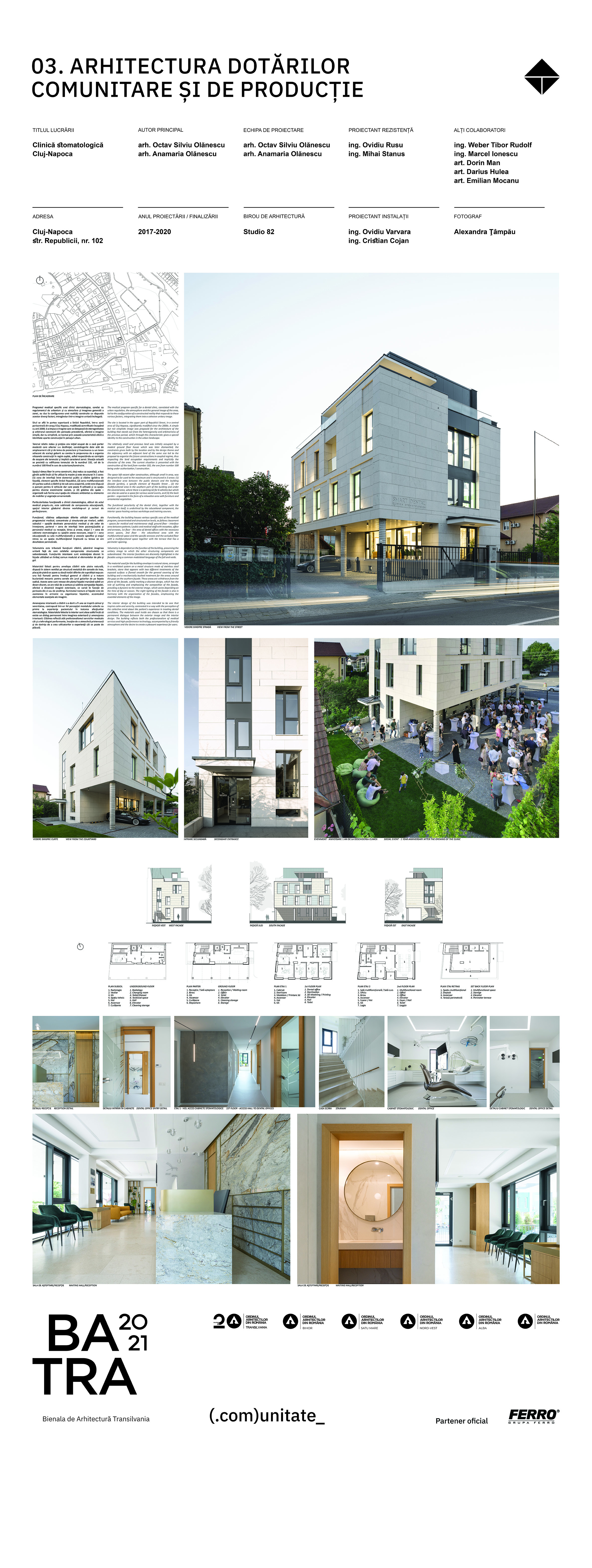 3 09 Clinică stomatologică, Cluj-Napoca - Studio 82