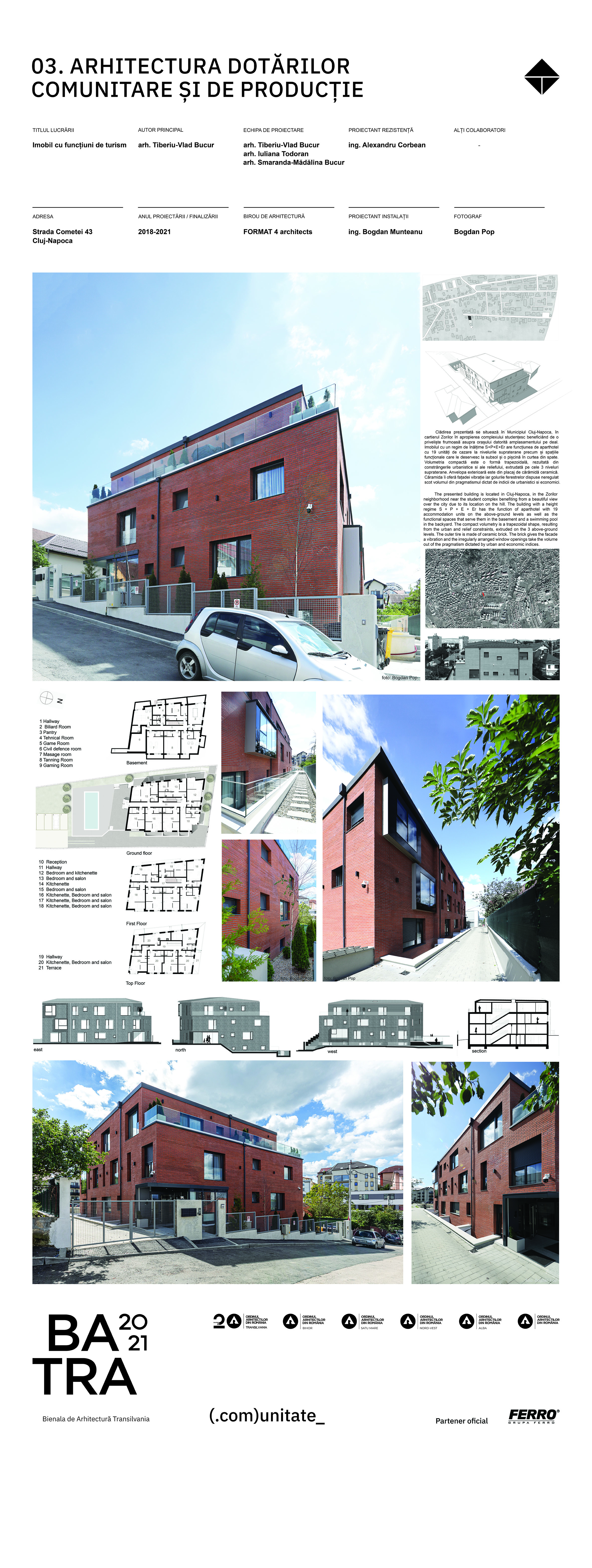 3 17 Imobil cu functiuni de turism - Format 4 Architects - Tiberiu Bucur