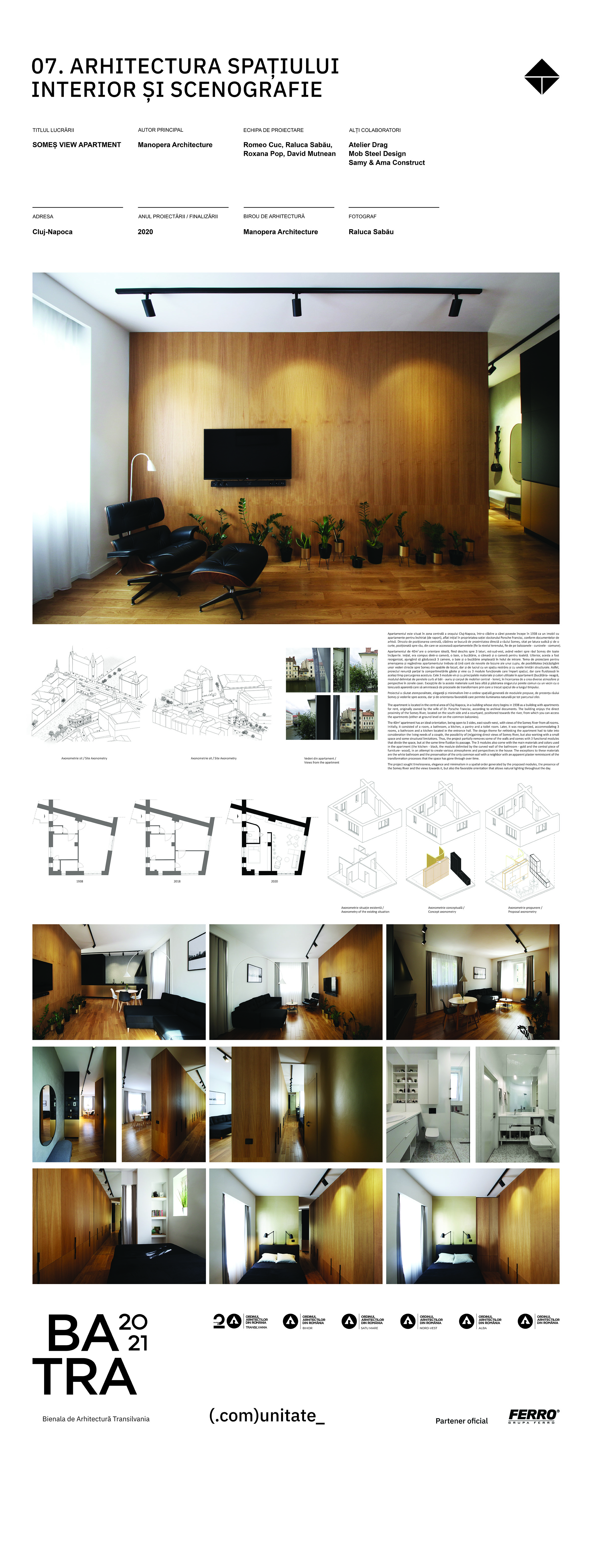 7 15 Somes view apartament - Manopera Architecture - Cuc Romeo