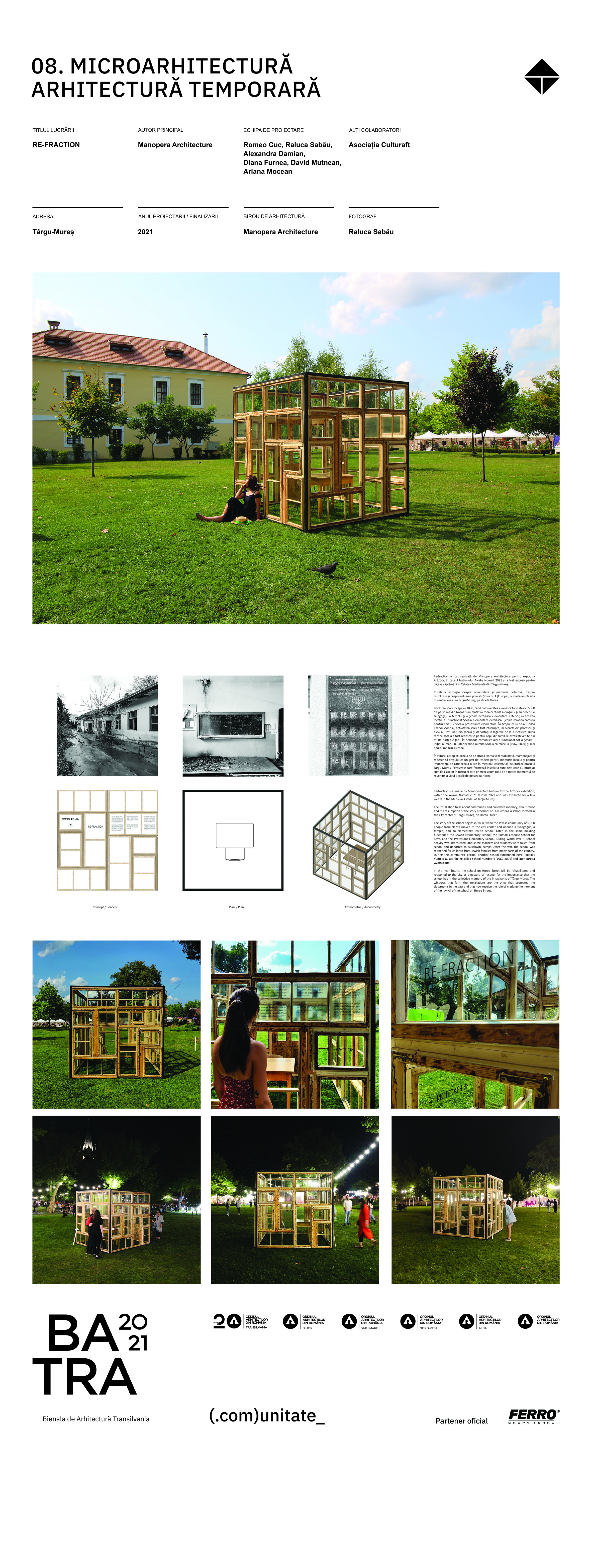8 03 RE-FRACTION - Manopera architecture - Cuc Romeo Emanuel